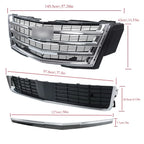 Chrome Front Bumper Grille & Hood Molding for Cadillac Escalade (2015–2020)