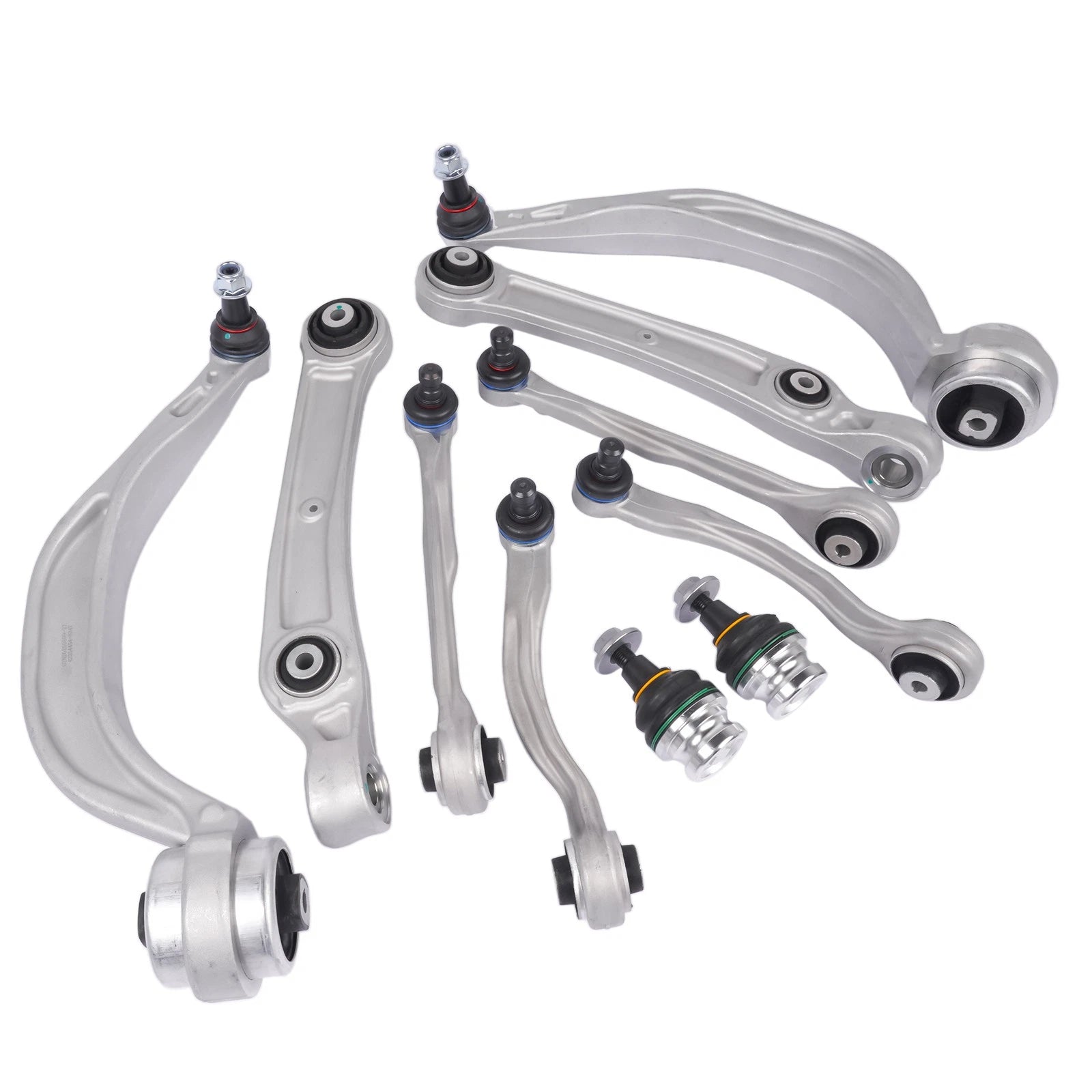 10Pcs Front Suspension Control Arm Kit for VW Touareg (2016-2025)