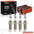 Set of 4 Iridium Platinum Spark Plugs for Mitsubishi Lancer (2009–2010)