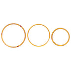 7 Pcs Air Conditioning Outer Vent Rings Trim for Mercedes Benz W205 (2015–2021)