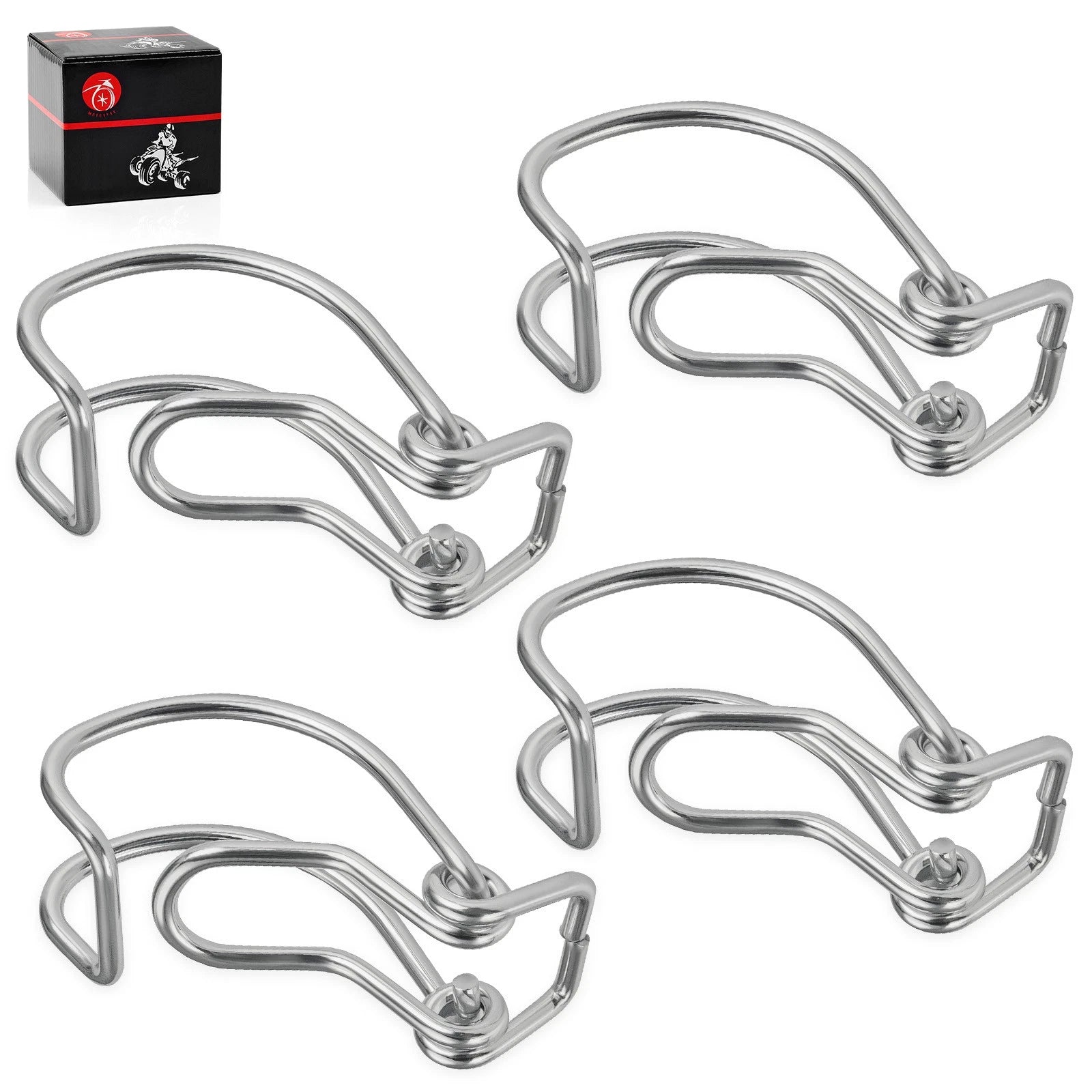 Set of 4 Air Box Filter Clips for Polaris RZR Turbo XP S (2018–2020)