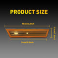 2X Side Marker for Dodge Challenger (2008–2014) Front Left Right Amber