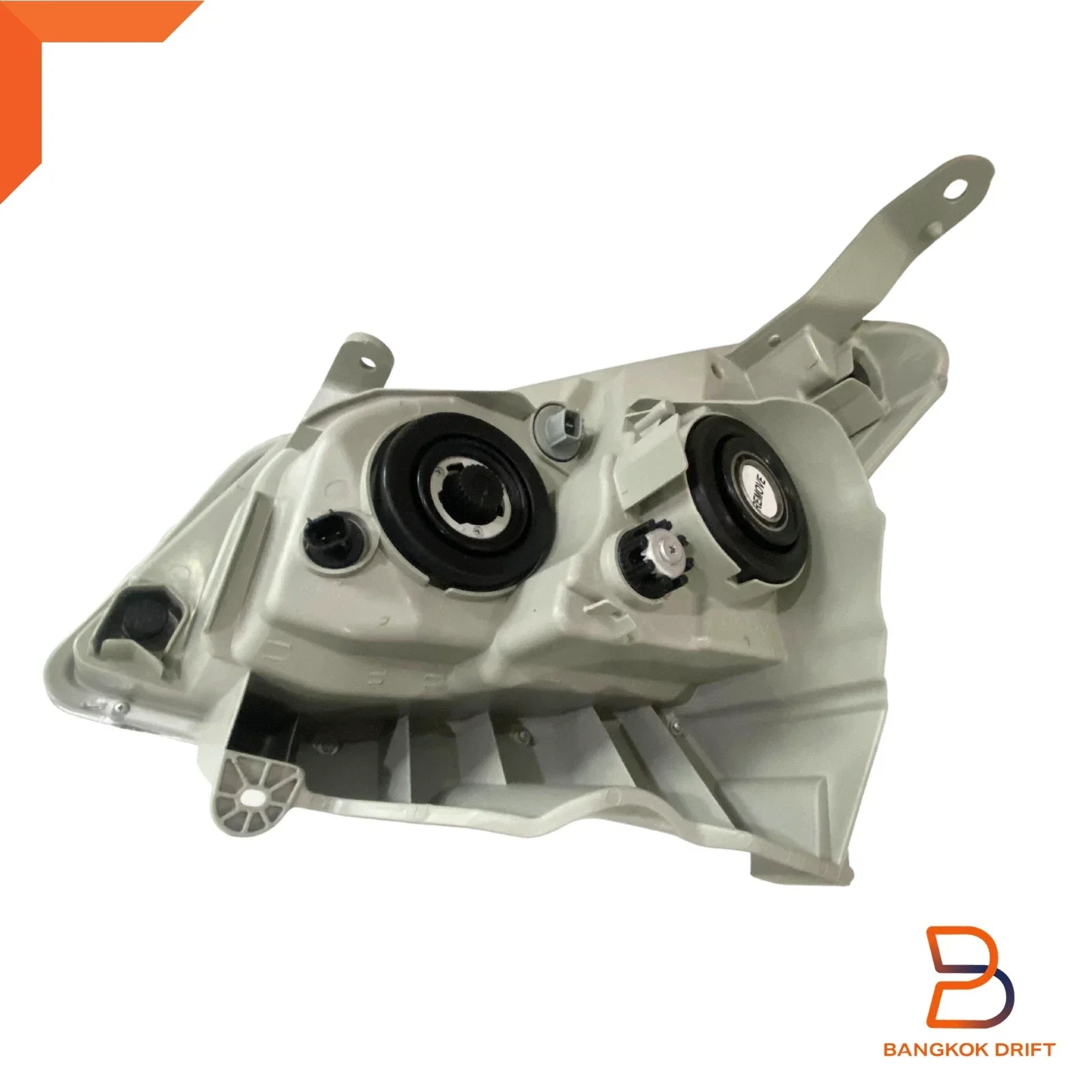 Black Projector Headlights for Isuzu D-Max Pickup (2012-2015) -  H11 HB3