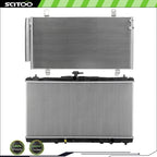 Radiator and A/C Condenser Kit for Lexus ES350 (2013–2018)