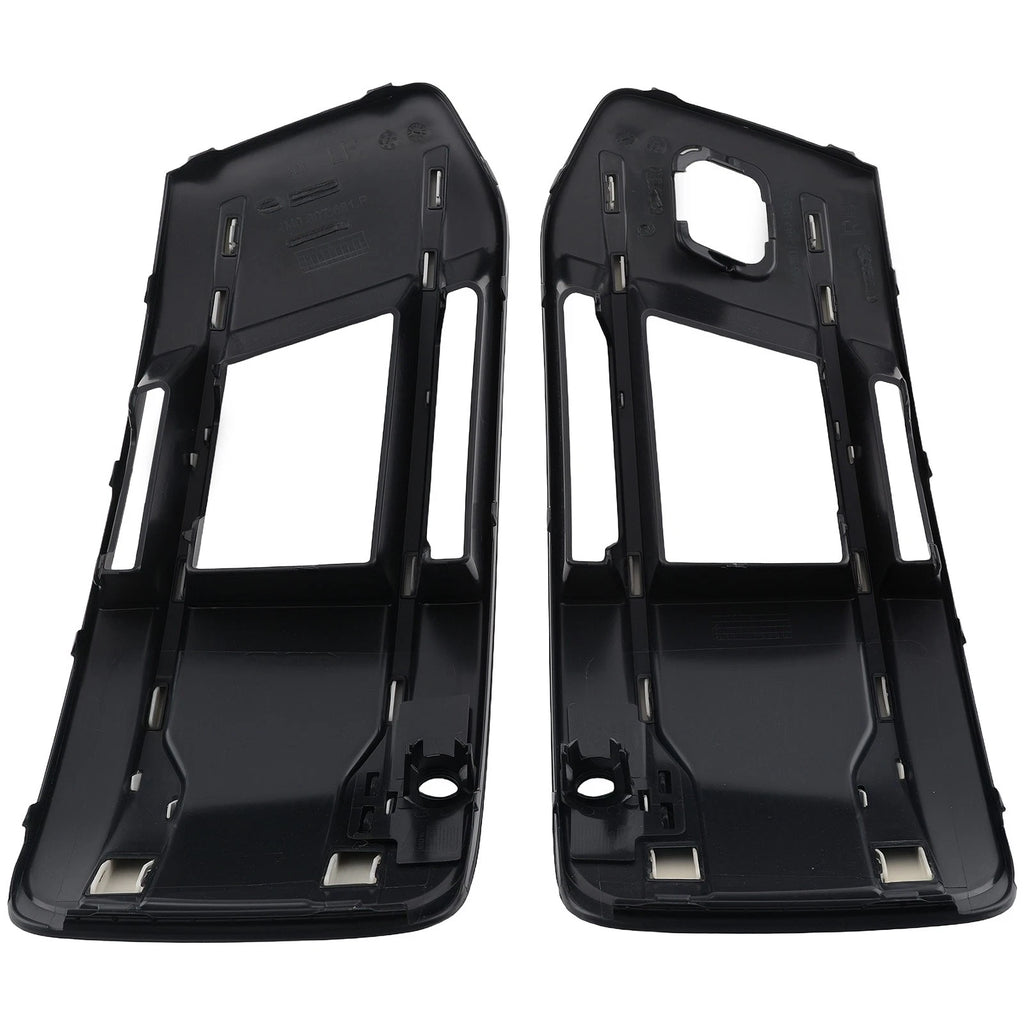 Set of 2 Front Fog Lamp Grille Covers for Audi Q7 (2016–2019) 4M0807681T Chrome