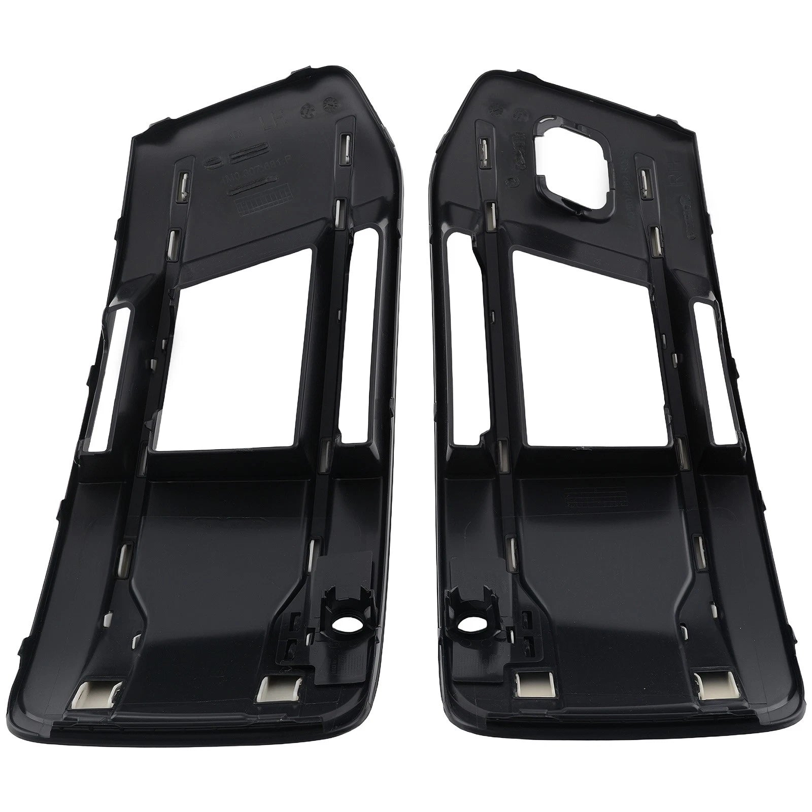 Set of 2 Front Fog Lamp Grille Covers for Audi Q7 (2016–2019) 4M0807681T Chrome