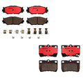 Set of 4 Brembo NAO Ceramic Brake Pads for Lexus IS250 (2006–2009)