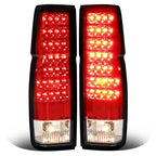 LED Tail Lights Pair for Nissan D21 Hardbody Pickup (1986–1997)