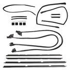 17pc Weatherstripping Seals Kit for El Camino (1978–1987)
