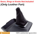 Shift Boot Cover for Honda Civic SI (2012–2015) Black PVC Leather