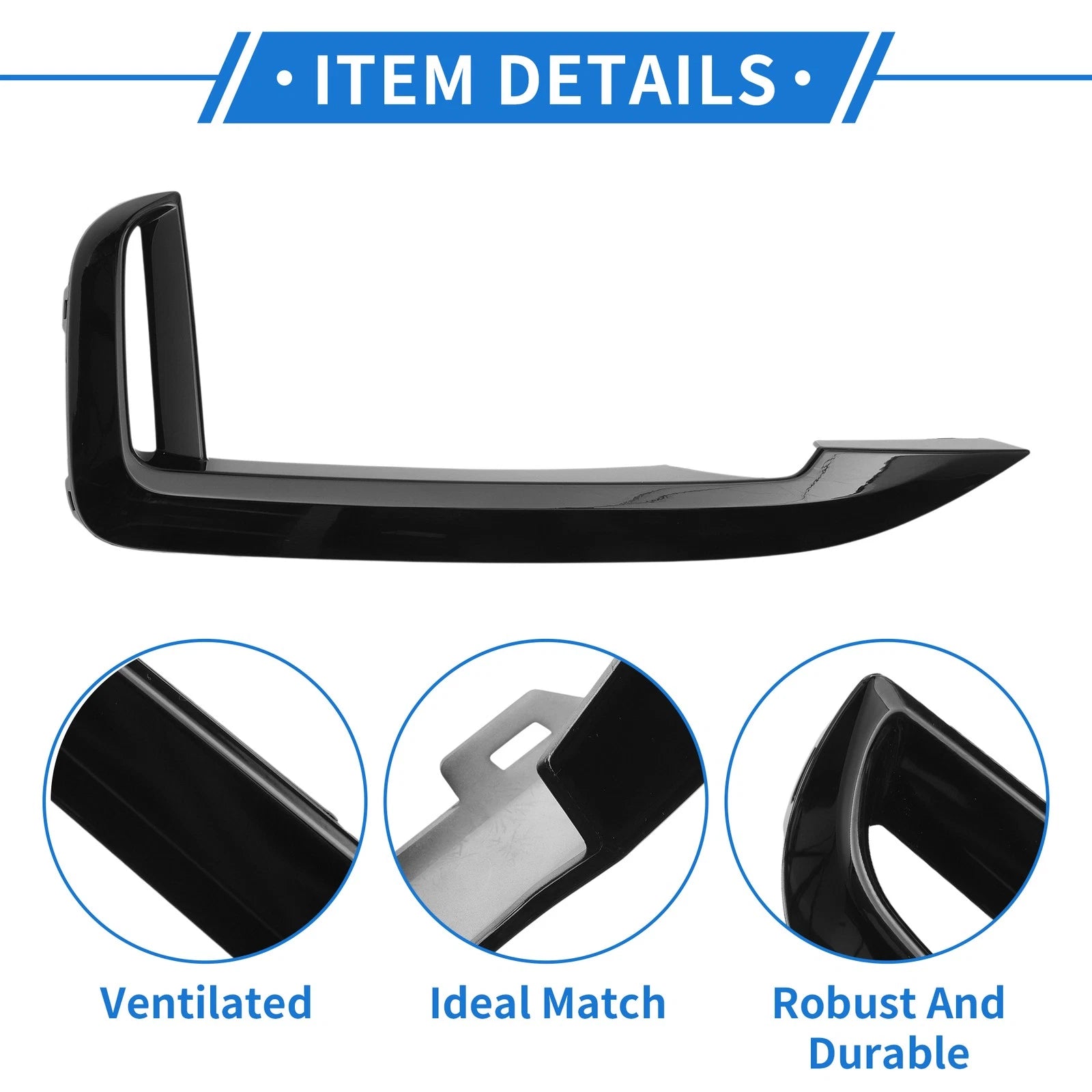 Front Left Bumper Grille Trim for BMW G12/7 Series M (2017–2018)