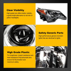 Headlight Assembly for Toyota RAV4 (2013–2015) Left + Right with Projector