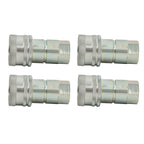 Set of 4 Hydraulic Quick Couplers for John Deere 1023 1025