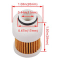 4X Fuel Filter for Mercury Marine 75 80 90 100 HP Engine (35-8M0168897, 187979)