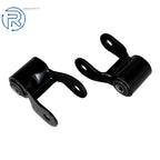 Pair Rear Leaf Spring Shackle Kit for Jeep Cherokee Wagoneer (1984-2001)