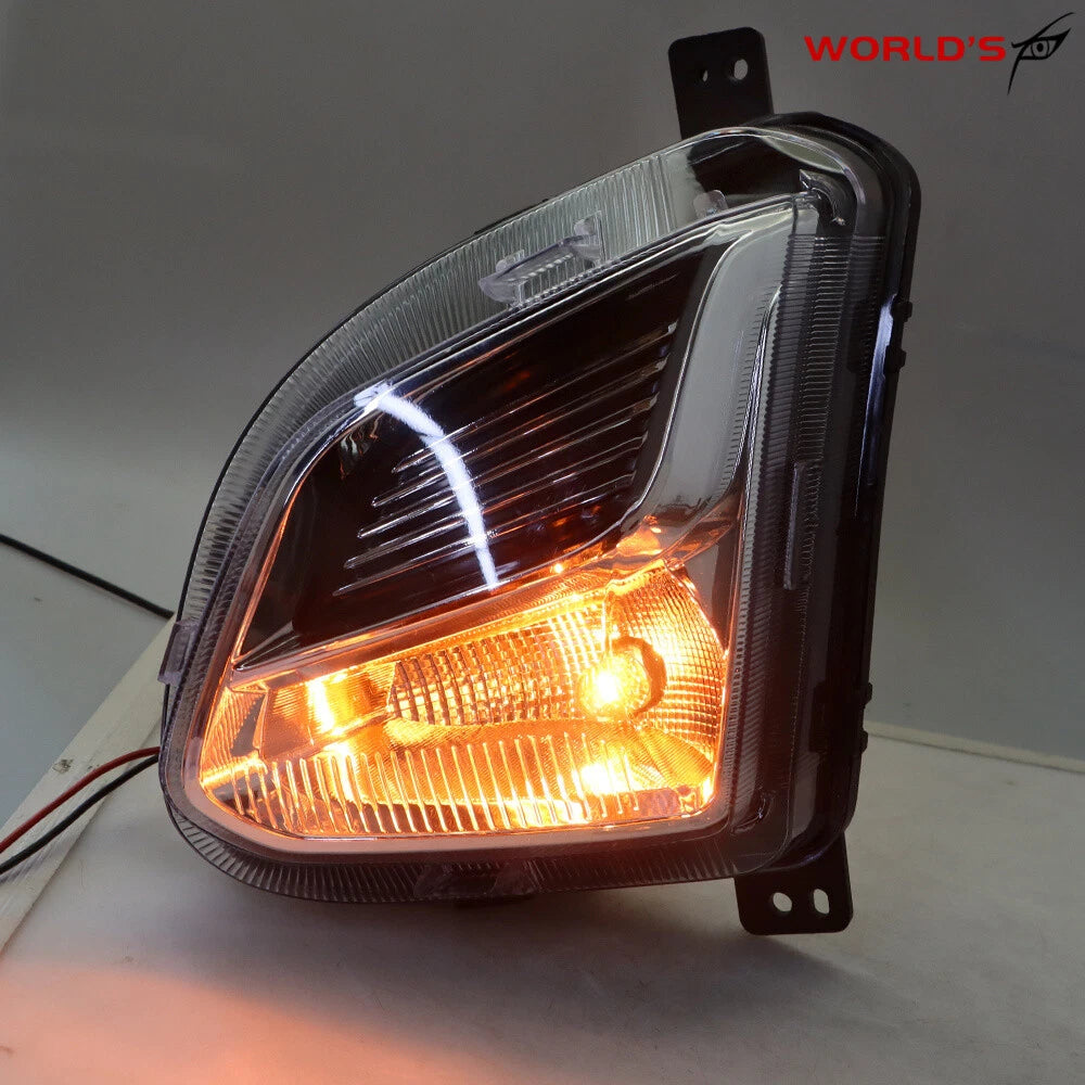 Pair Front Bumper Fog Lights for Chevy Equinox (2018–2020) Clear Halogen