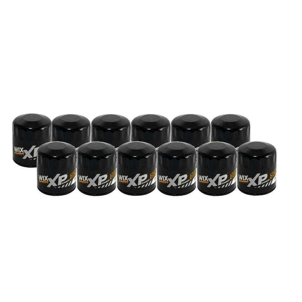 Set of 12 Engine Oil Filters for Chevy, Chrysler, Dodge, Ford, GMC, Jaguar, Jeep
