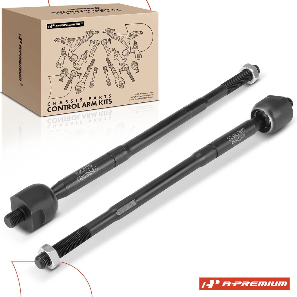 2X Front Inner Tie Rod End for Mitsubishi Outlander Lancer Sport (2013–2021)