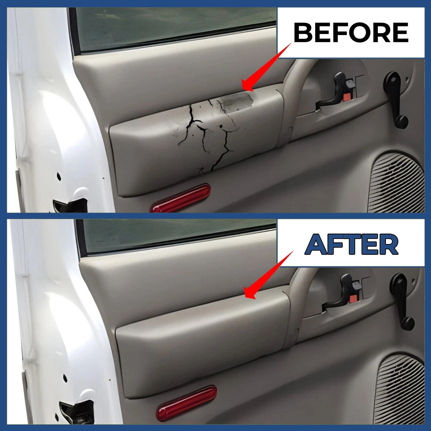 Set of 2 Door Panel Arm Rest Repair Caps for Chevrolet Astro/GMC Safari (1996–2005)