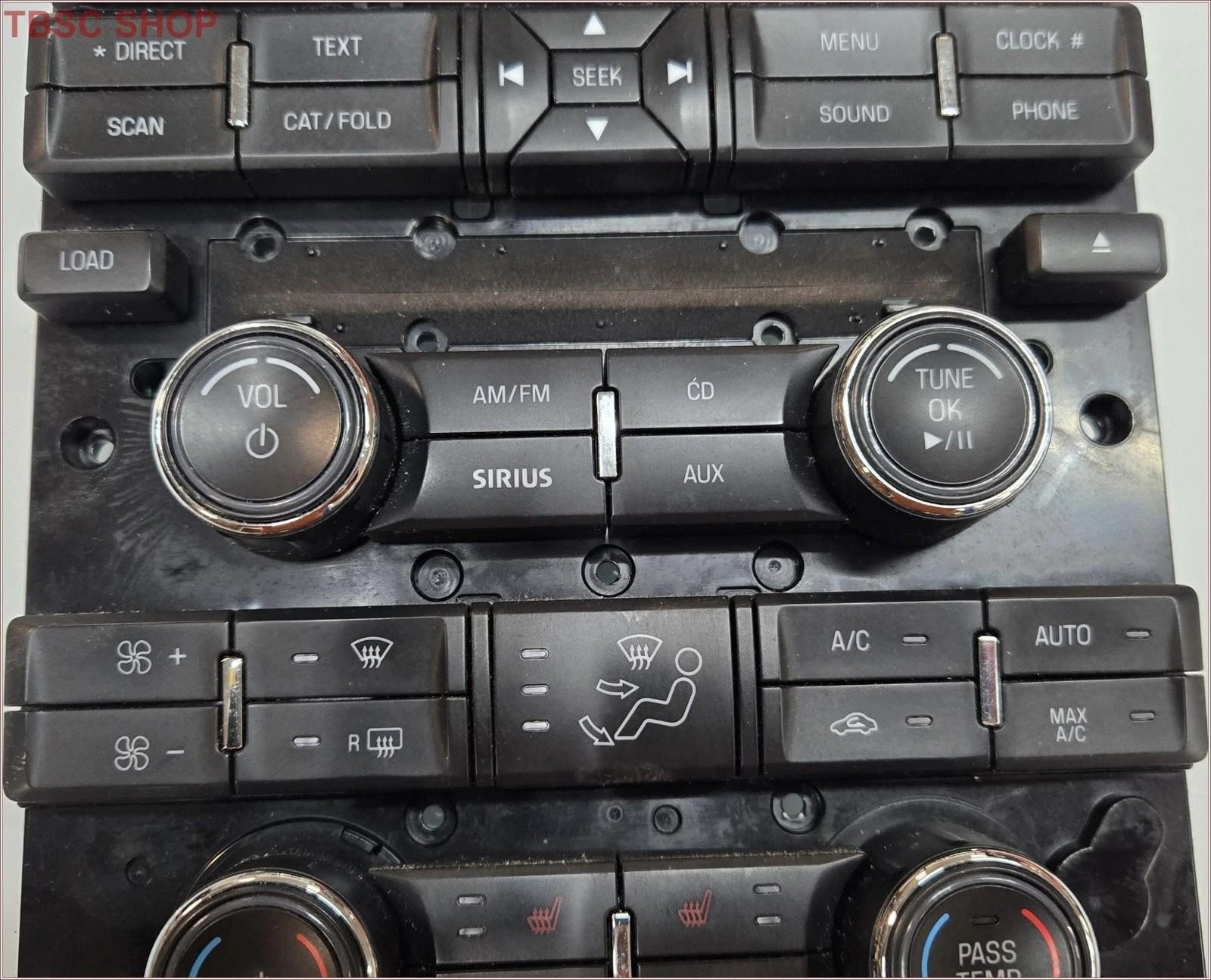 Radio Seat Heat Climate Control for Ford Flex (2009–2012) 8A8T-18A802-CF