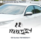 Washer Nozzle Set of 5 w/ Hose Connector for Honda (No. 76810SDAA11)