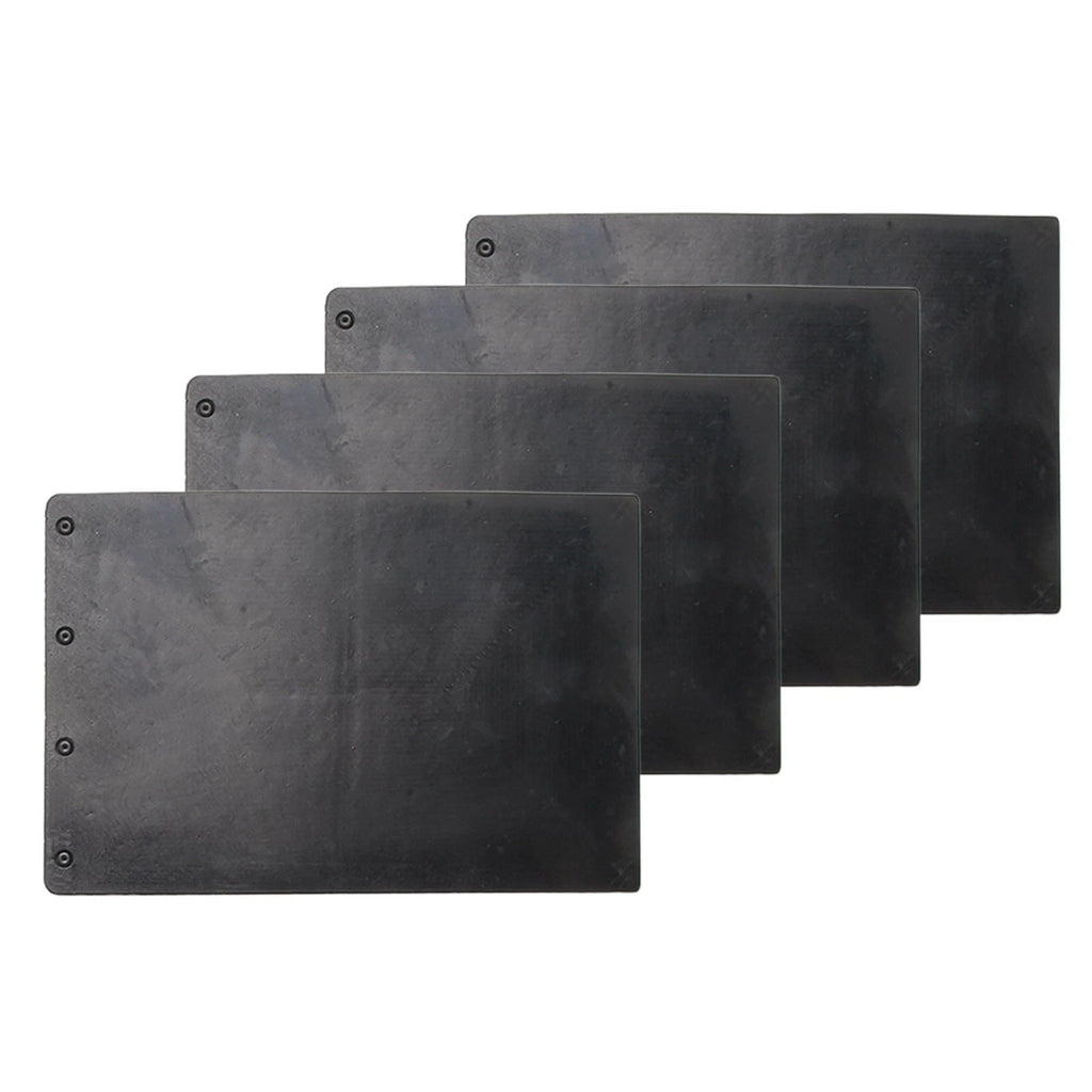 Base Plate Pad for 9403 Belt Sander (Rubber, 4 Round Mounting Holes)