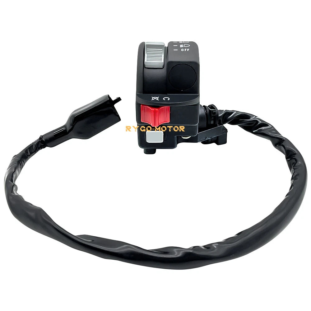 Left Handlebar Switch Start Stop Headlight for Kawasaki KFX450R KSF450 (2008–2014)