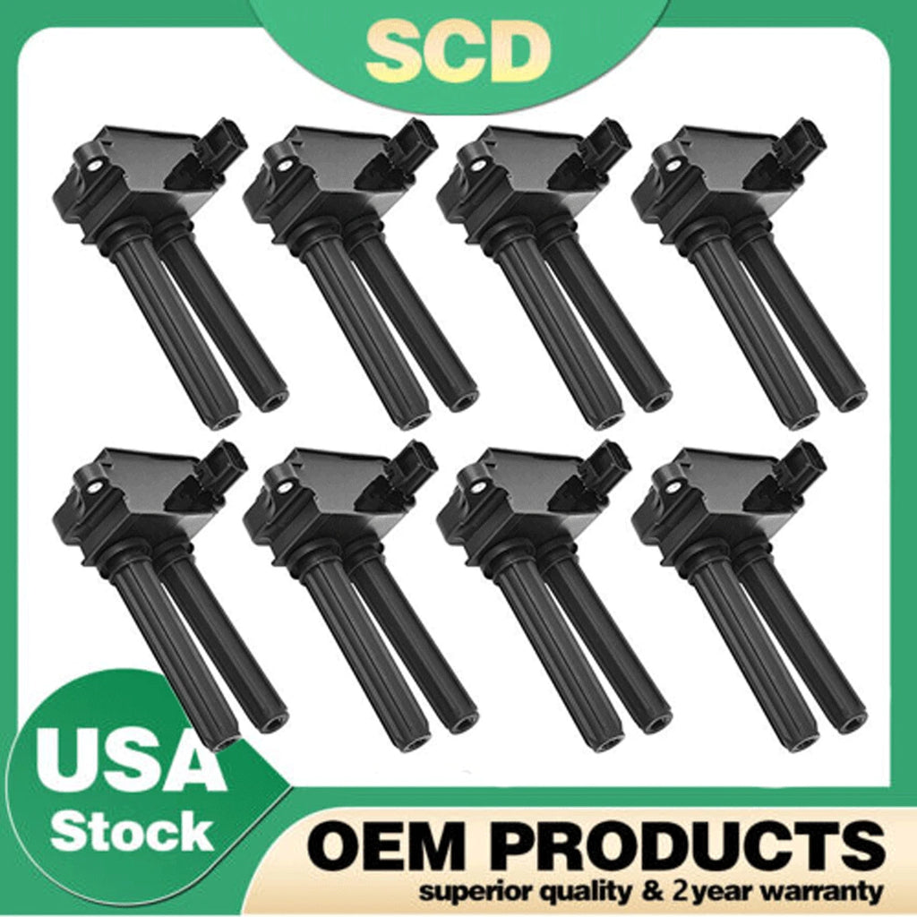 Set of 8 Ignition Coils for Dodge Durango Jeep Ram 5.7L V8 (2011–2015) UF504