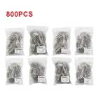 800 PCS Plastic Repair Welding Nails for Car Bumper (Standard Pre Cut)