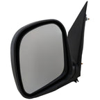 Manual Mirror for Chevrolet Express 3500 (1996–2002) Left Fold Textured