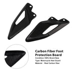 Real Carbon Fiber Foot Protection Board for Street Triple 765 RS (2016–2022)