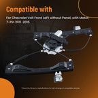 Front Left Power Window Regulator & Motor for Chevrolet Volt (2011–2015) 22938326