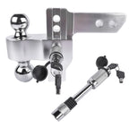 Tow Hitch for 2" and 2-5/16" Balls (Chrome)