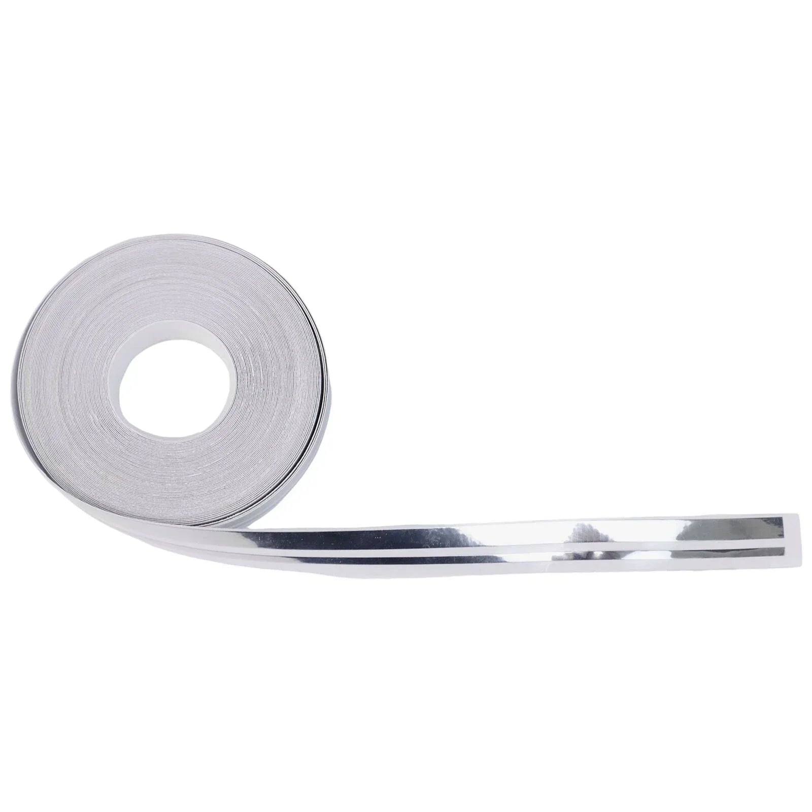 Stripe Stickers Silver Streamline Double Line Tape Decal Vinyl for Car