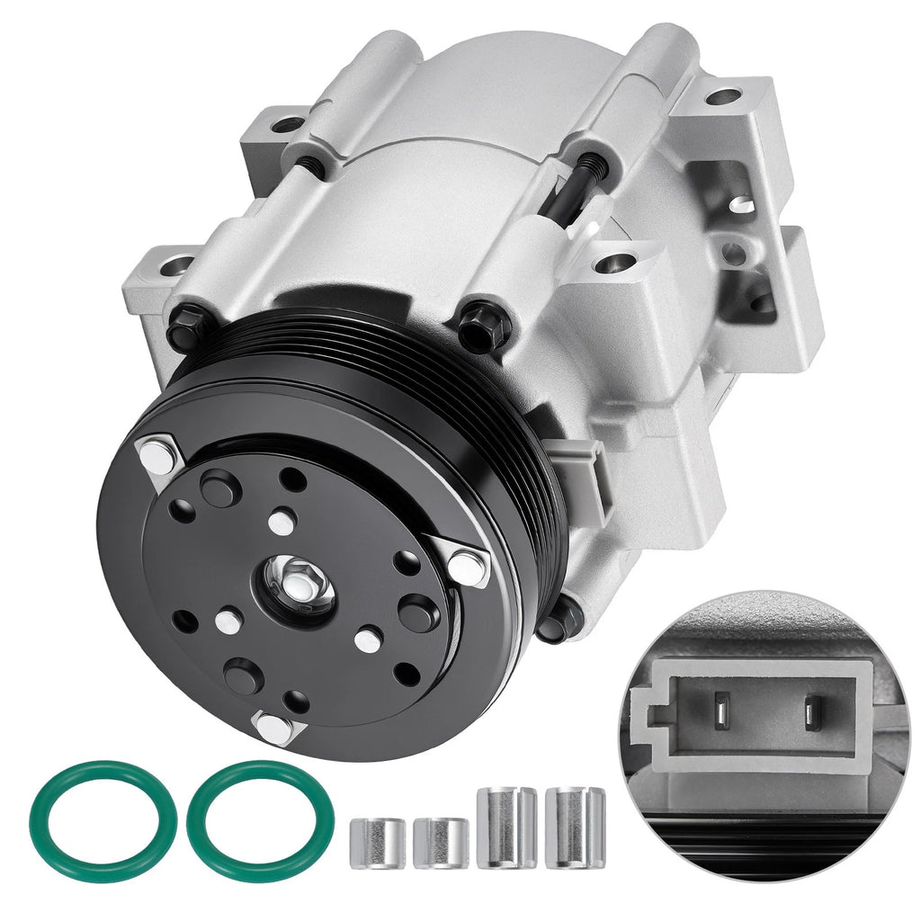 AC Compressor w/ Clutch for Ford Windstar, Freestar (1999–2003)
