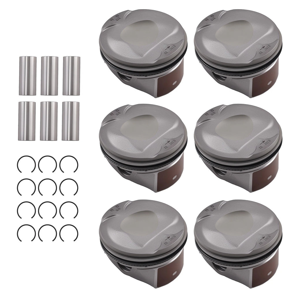 Supercharged Piston Assembly for Jaguar Land Rover (AJ126) 3.0L V6