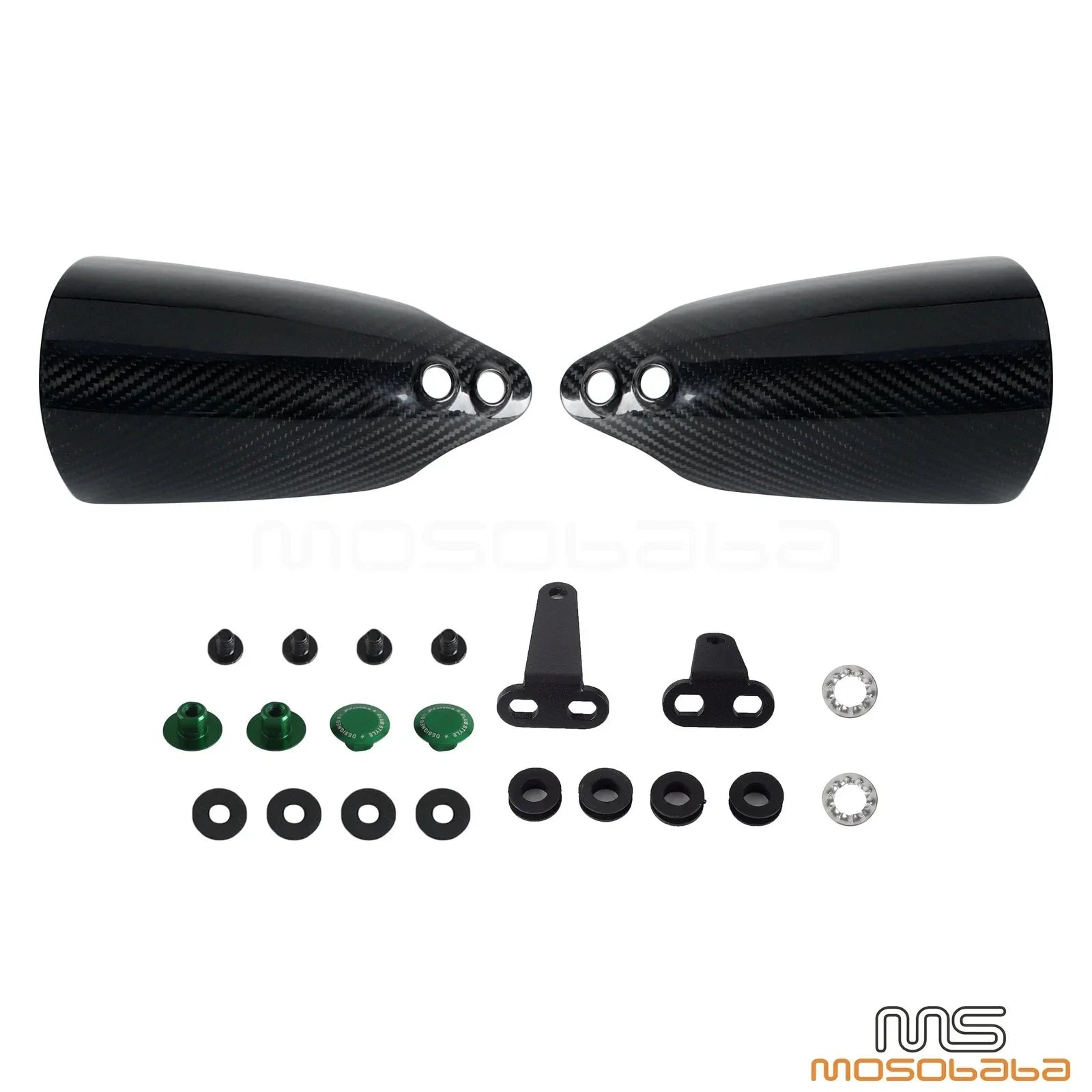 Performance Bagger Hand Guards for Harley Road King CVO/SE EFI FLHRSE (2008)