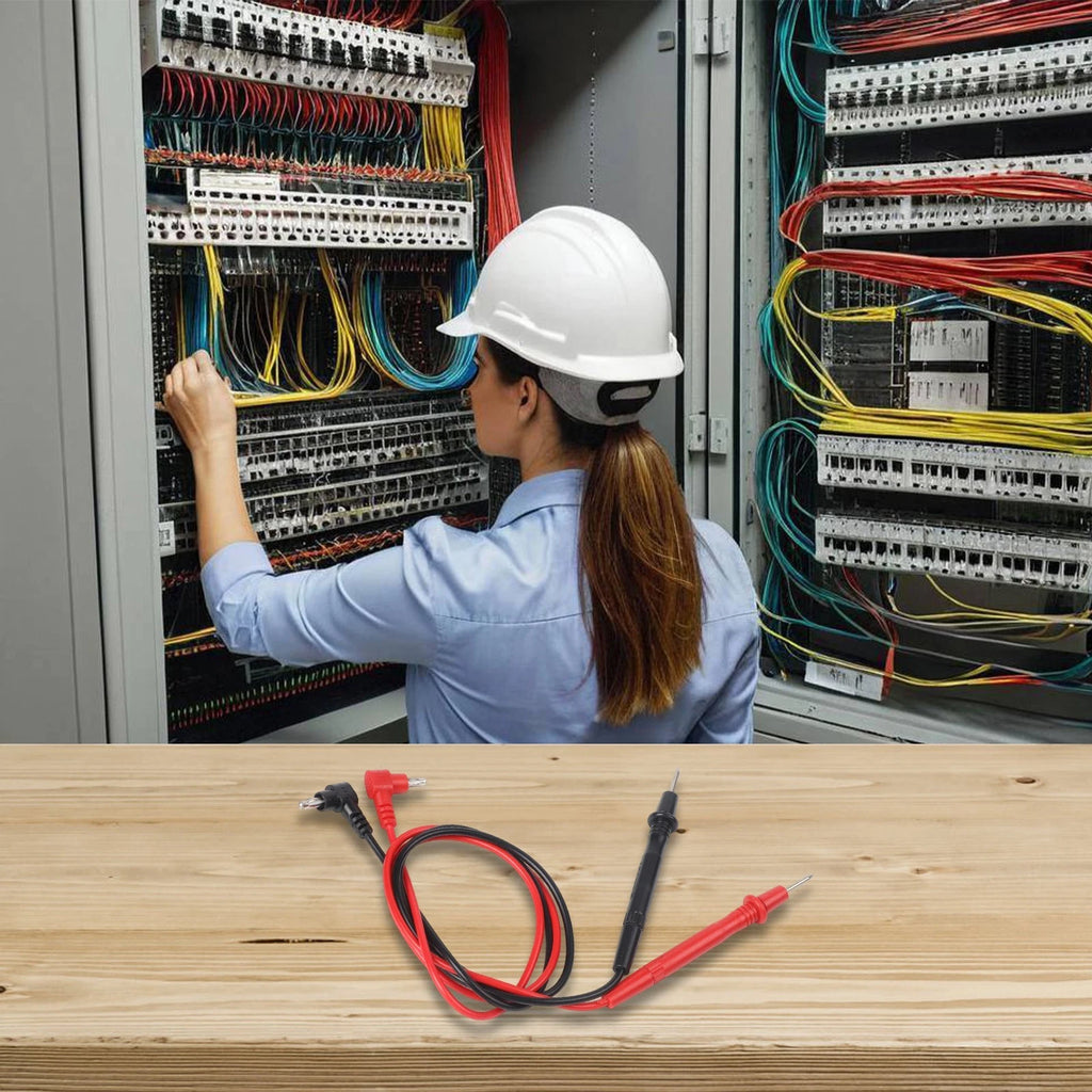 2X Digital Multimeter Probe Leads Test Wire for Automotive Use