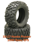 2X Wanda UTV ATV Tires 27x11-12 for Honda Pioneer 1000 (2016–2017)
