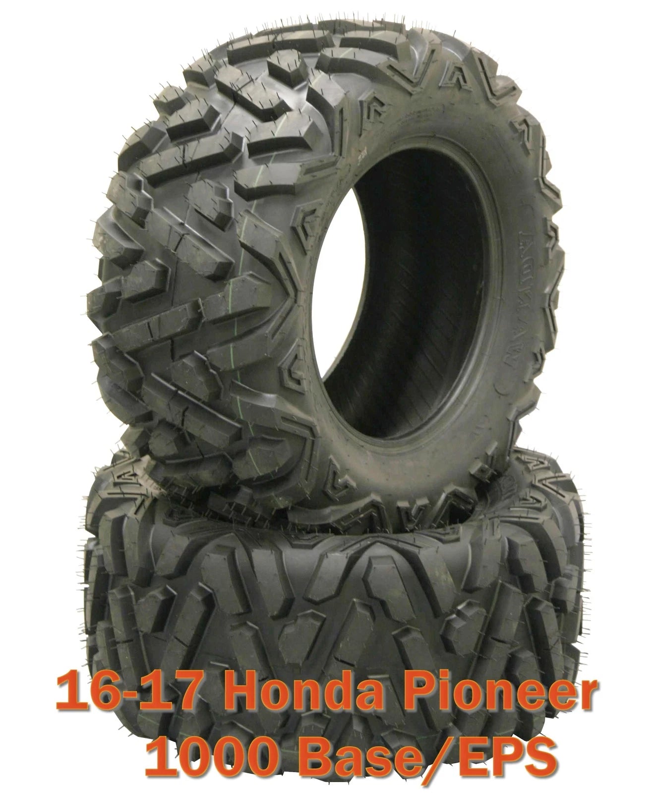 2X Wanda UTV ATV Tires 27x11-12 for Honda Pioneer 1000 (2016–2017)