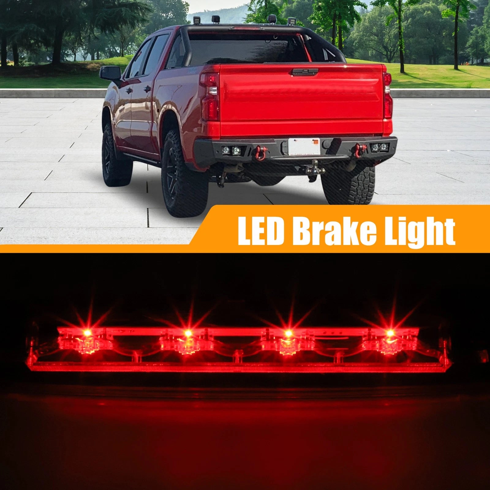 LED Third High Mount Brake Light 15120540 for Chevrolet Avalanche (2002–2013)