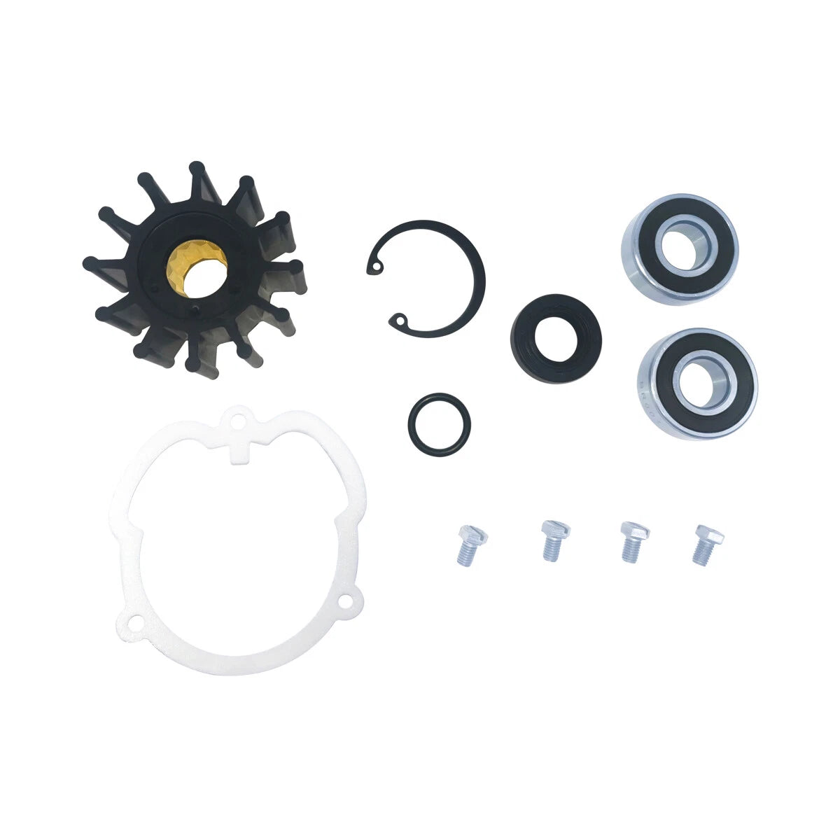 Raw Water Sea Pump Rebuild Kit for Volvo Penta OMC (3857794, 3858847)