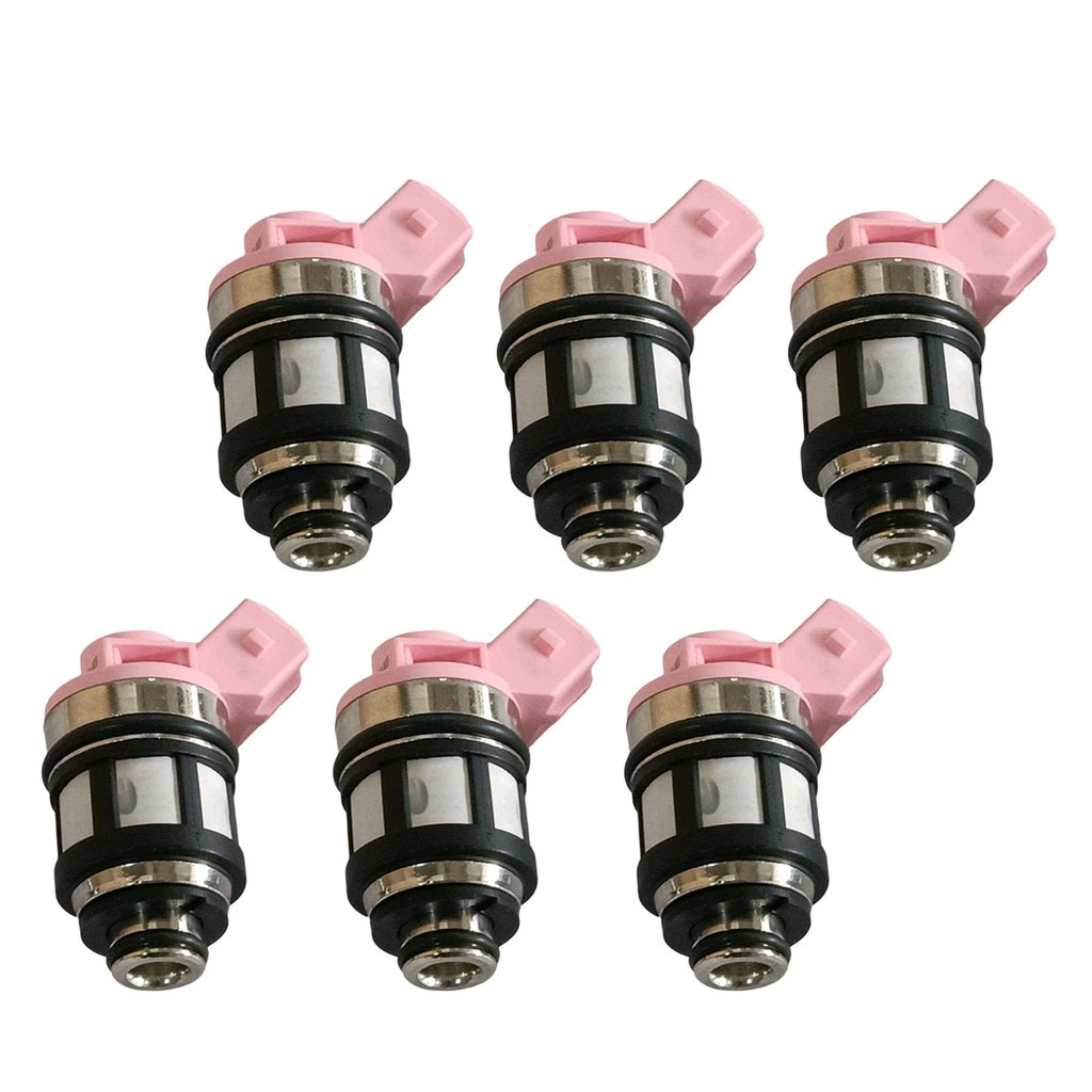 Set of 6 Fuel Injectors for Nissan Pathfinder D21 (1990–1995)