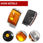 Amber Lens Front Side Marker Lights for Toyota Pickup 1984–1986
