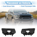 1 Pair Front Bumper Bracket 55277480AD for Dodge Ram 1500 