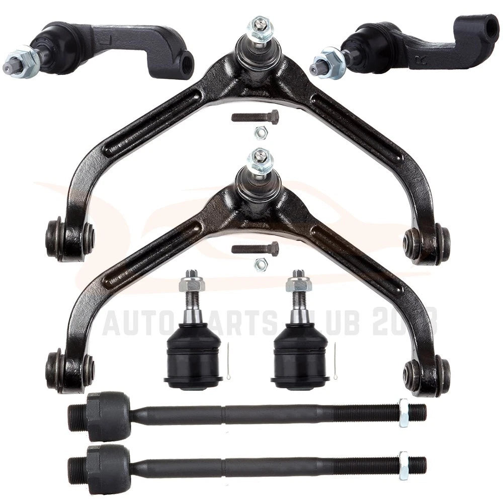 Set of 8 Control Arms and Ball Joints for Jeep Liberty (2002–2004)
