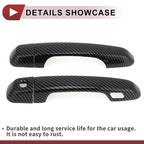 Set of 4 Car Door Handle Covers for Toyota Land Cruiser Prado J150 (2009–2023)