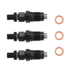 3X Fuel Injectors for Kubota KX41 KX61 KX71 Excavator (16032-53900)