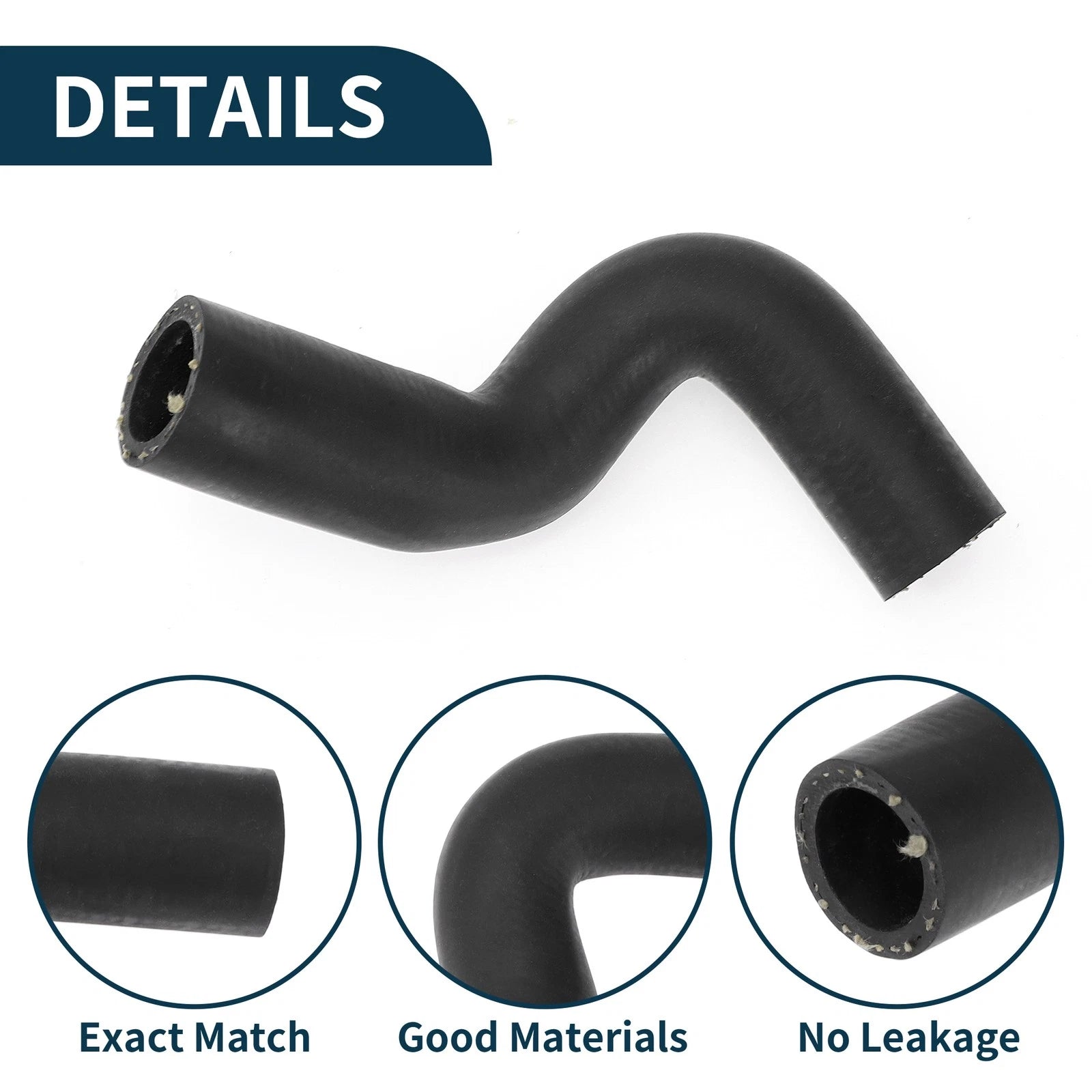 Radiator Hose Coolant Pipe for Audi A6L (2006–2010) No. 06C121096J Rubber