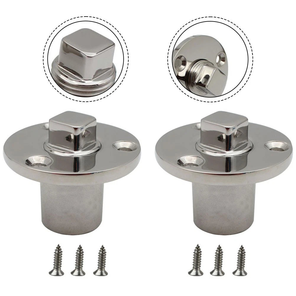 316 Stainless Steel Drain Vent Connector for Yacht Boat
